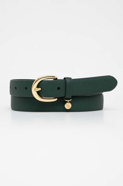 Lauren Ralph Lauren Curea pentru femei din piele verde 412802952