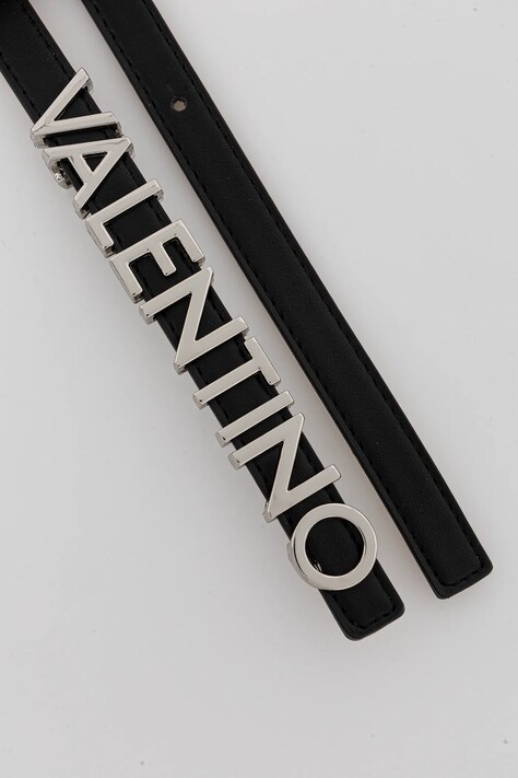 Шкіряний ремінь Valentino Bags BELTY — AA00-PAD03E, чорний — фото 2