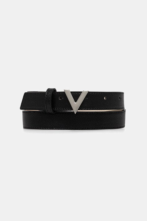 Valentino Bags pasek damski kolor czarny VCS1R456GN