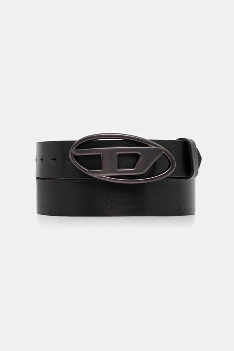 Diesel pasek skórzany B-1DR kolor czarny X08516.P8139
