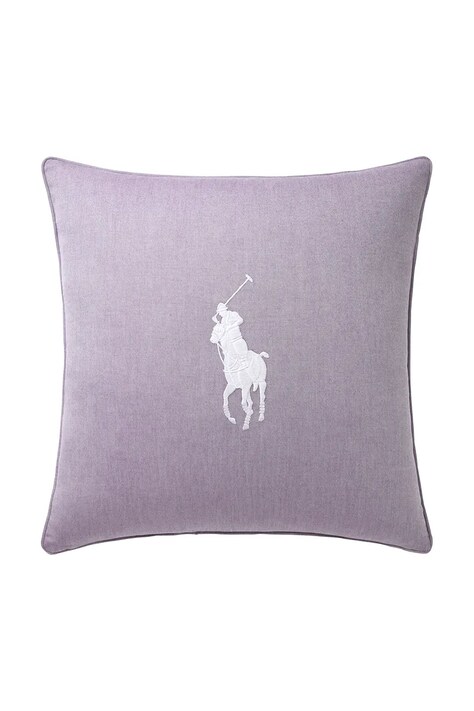 Ralph Lauren husă pernă OXFORD Chalet 50 x 50 cm culoarea violet