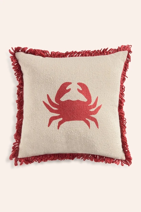 Calma House perna decorativă Crab culoarea rosu