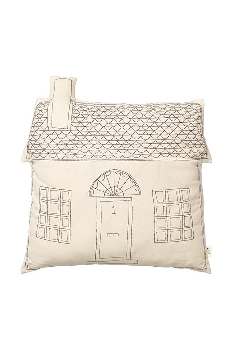 Διακοσμητικό μαξιλάρι ferm LIVING Abode Cushion χρώμα: μπεζ