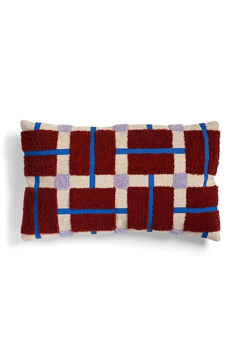 &k amsterdam poduszka dekoracyjna bawełniana Plano 50 x 30 cm kolor multicolor