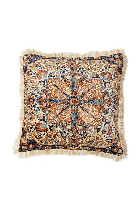 Bloomingville poduszka ozdobna Asu 50 x 50 cm kolor multicolor