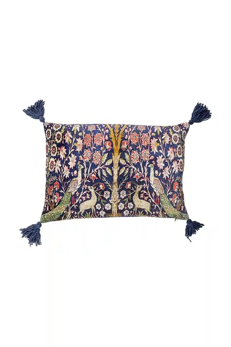 Bloomingville poduszka ozdobna Adya 50 x 35 cm kolor multicolor