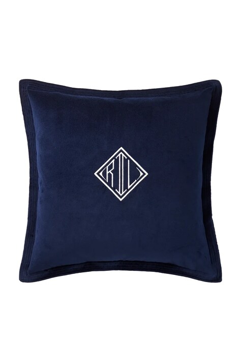 Ralph Lauren poszewka dekoracyjna na poduszkę C VELVET Navy 50 x 50 cm kolor granatowy