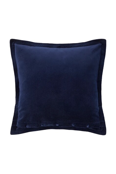 Ralph Lauren poszewka dekoracyjna na poduszkę C VELVET Navy 50 x 50 cm kolor granatowy