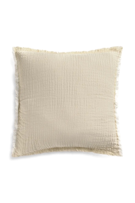 Calma House față de pernă decorativă din bumbac Layer 45 x 45 cm culoarea bej