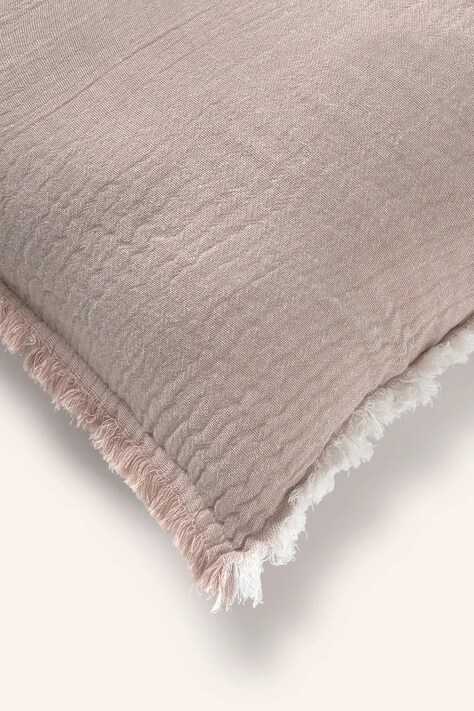 Calma House față de pernă decorativă din bumbac Layer 45 x 45 cm culoarea violet