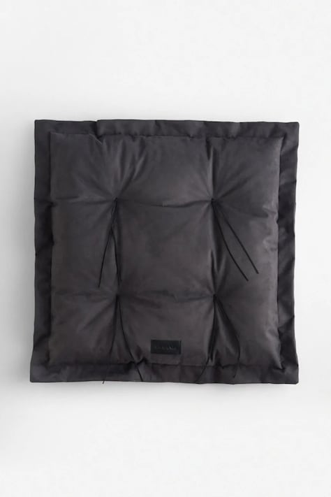 La Mania poduszka dekoracyjna Corde 60 x 60 cm kolor szary