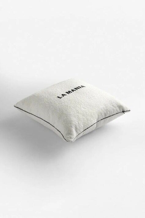 La Mania poduszka dekoracyjna Cloud Boucle 50 x 50 cm kolor biały