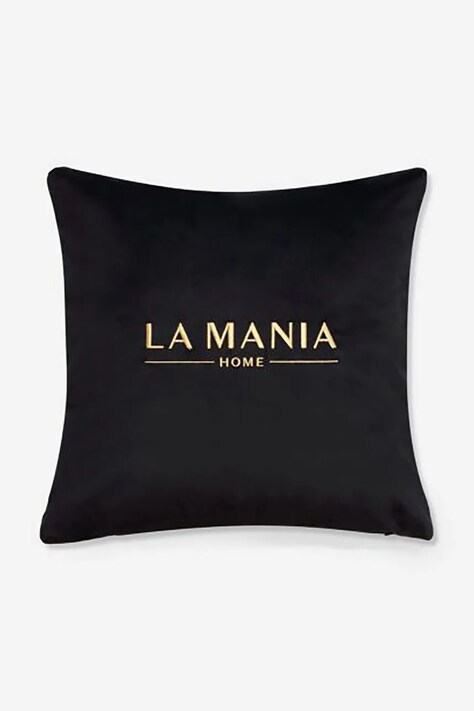 La Mania poduszka dekoracyjna Black & Gold 50 x 50 cm kolor czarny