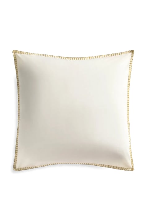 Calma House față de pernă decorativă din bumbac Berna 60 x 60 cm culoarea alb, BERNA.60.MOS