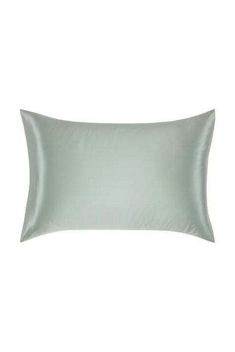 Olivier Desforges poszewka na poduszkę jedwabna JOLIEMOM Amande 50 x 75 cm kolor zielony 1067534