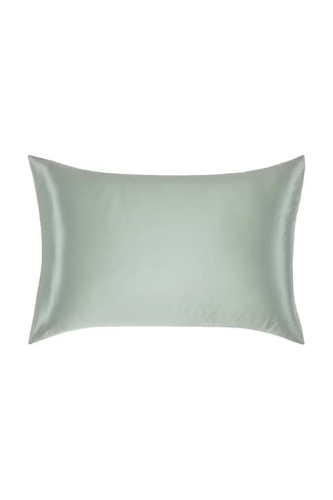Svilena jastučnica Olivier Desforges JOLIEMOM Amande 50 x 75 cm boja: zelena, 1067534