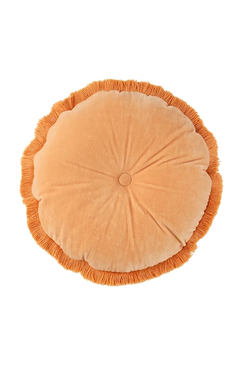 Olivier Desforges poszewka dekoracyjna na poduszkę bawełniana ROMULUS Nectar 45 cm kolor pomarańczowy 1062838