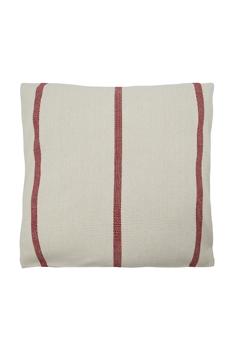 Διακοσμητική βαμβακερή μαξιλαροθήκη House Doctor HDNula 50 x 50 cm χρώμα: κόκκινο, 900001342