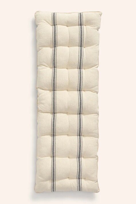 Calma House poduszka dekoracyjna na ławkę bawełniana 40 x 124 x 4 cm BARI.4.GRO