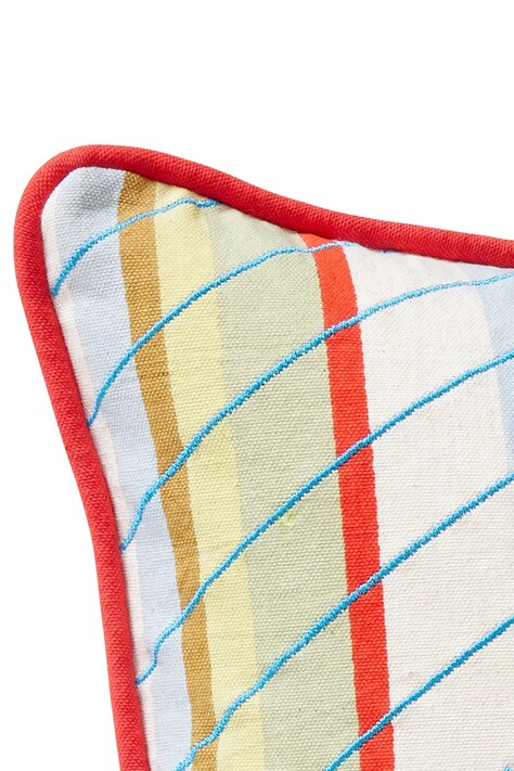 Hübsch poduszka dekoracyjna z materiału tekstylnego 40 x 60 cm 701404