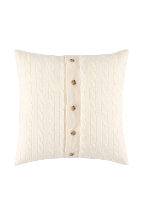 Ralph Lauren Poszewka na poduszkę dekoracyjna z wełny kaszmirowej RLCABLEC Cream 45 x 45 cm 1074724