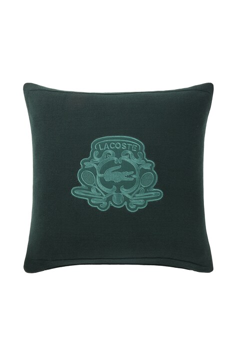 Lacoste Poszewka na poduszkę dekoracyjna bawełniana LBLASON Vert 45 x 45 cm 1074720