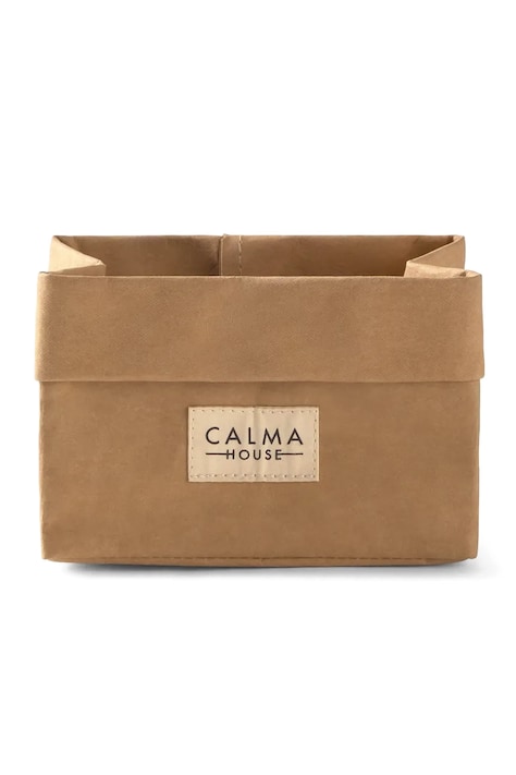 Calma House container de depozitare Paper culoarea bej