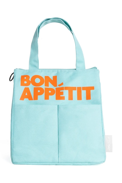 Τσάντα γεύματος Helio Ferretti Bon Appetite χρώμα: τιρκουάζ