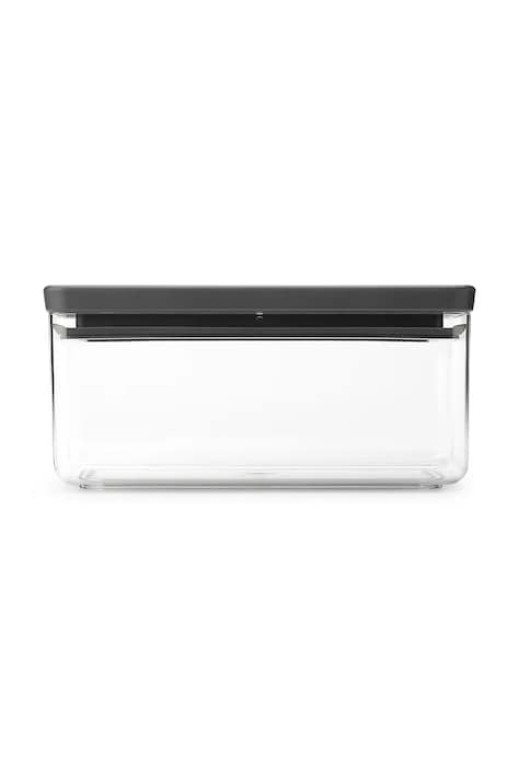 Posoda za shranjevanje Brabantia 1,5 l siva barva