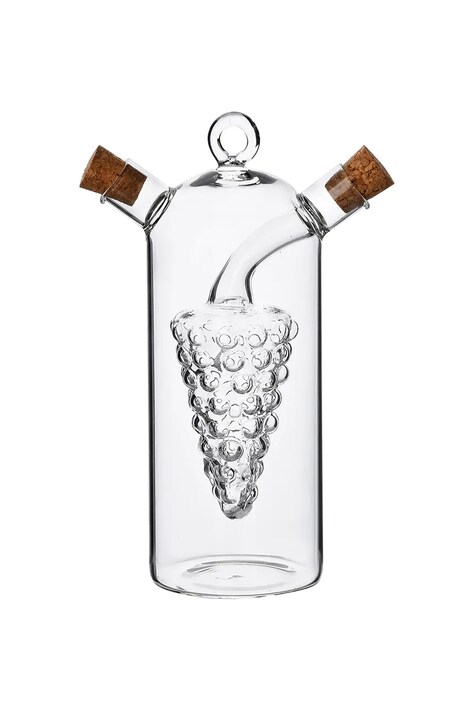 Affek Design butelka na oliwę i ocet Peter 300 / 30 ml kolor transparentny