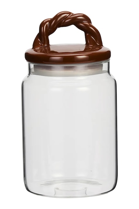 Madam Stoltz pojemnik na produkty sypkie ze szkła 2 l KDG00119-2