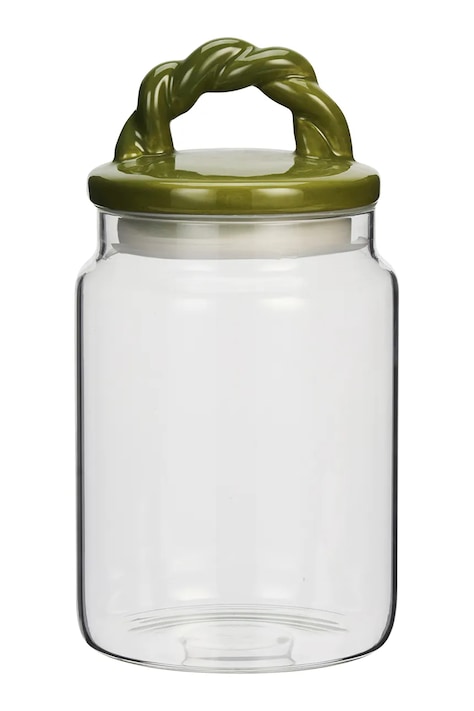 Madam Stoltz pojemnik na produkty sypkie ze szkła 2 l KDG00120-2