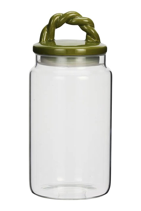 Madam Stoltz Pojemnik do przechowywania ze szkła 2,6 l KDG00120-1