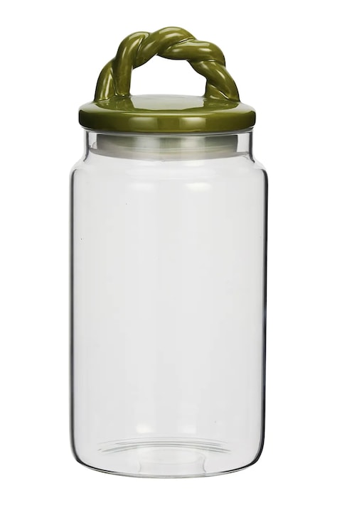 Madam Stoltz Pojemnik do przechowywania ze szkła 2,6 l KDG00120-1