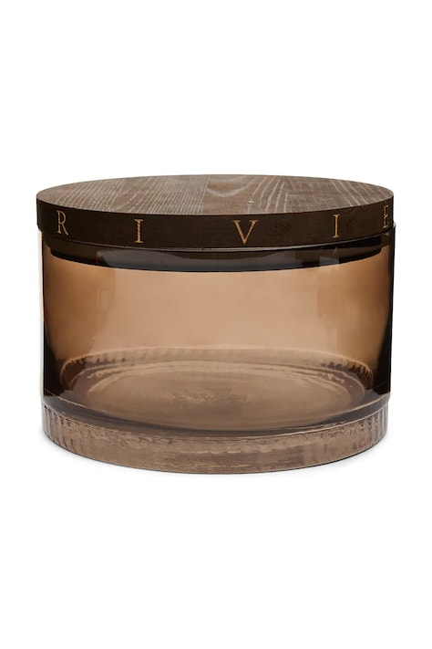 Riviera Maison pojemnik do przechowywania ze szkła barwionego 14 cm 574920