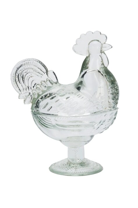 Madam Stoltz pojemnik do przechowywania ze szkła 16 x 11 x 22 cm EV-35875C