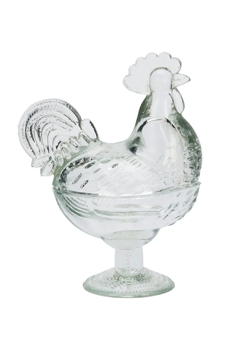 Madam Stoltz pojemnik do przechowywania ze szkła 16 x 11 x 22 cm EV-35875C