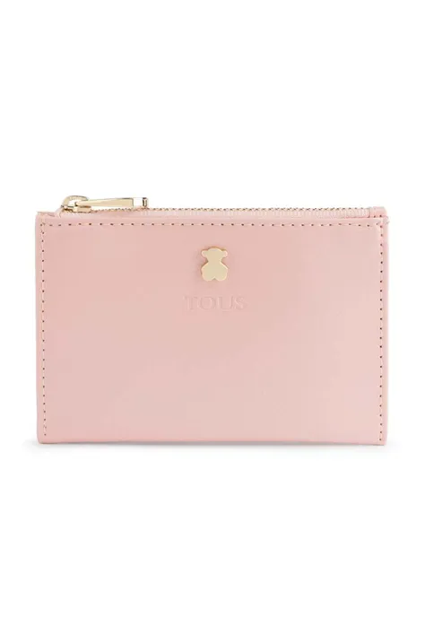 Peňaženka Tous Dorp dámska, ružová farba, 2001054415