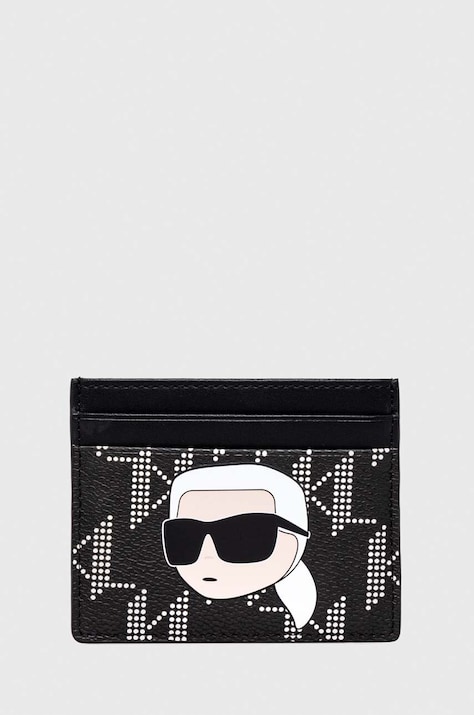 Karl Lagerfeld card holder culoarea negru