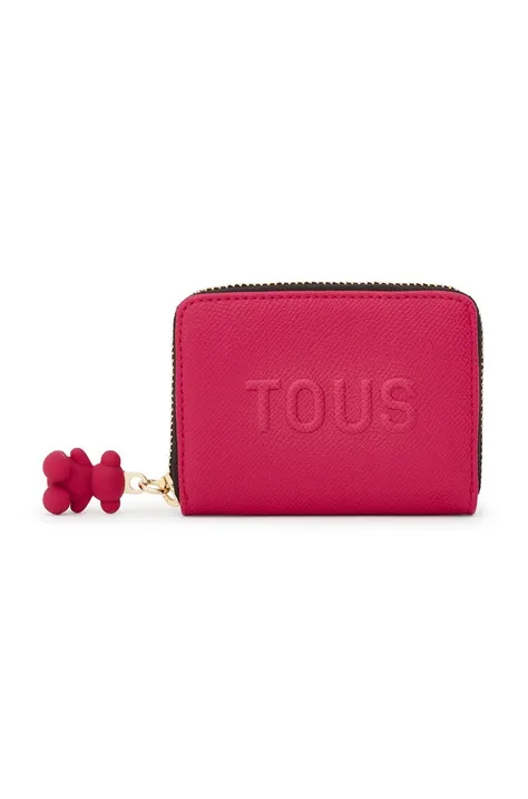 Peňaženka Tous dámsky, ružová farba, 2002001925