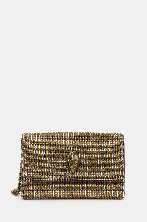 Kurt Geiger London poseta FABRIC KENSINGTON culoarea auriu, 648340609