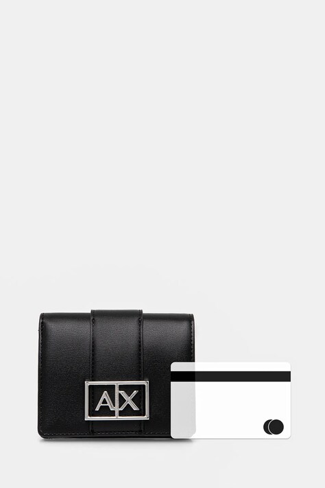 Гаманець Armani Exchange — AA00-PFD08B, чорний — фото 4