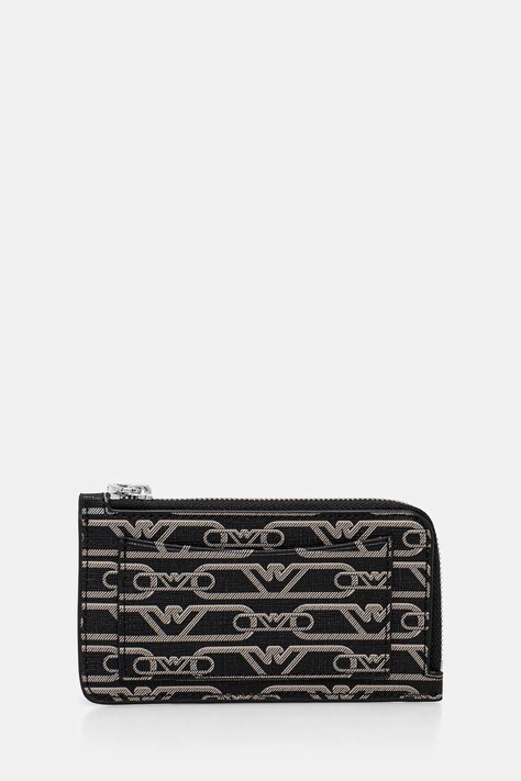 Гаманець Emporio Armani жіночий колір чорний EW000367 AF11951