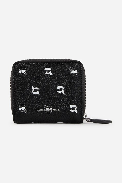 Karl Lagerfeld portofel femei, culoarea negru, A2W32037