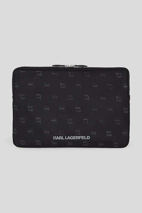 Karl Lagerfeld husă laptop IKON culoarea negru, A3W32010