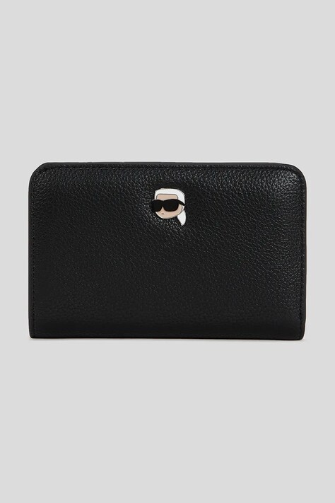 Karl Lagerfeld portfel damski kolor czarny A3W32088