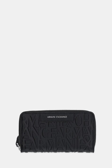 Armani Exchange portfel damski kolor czarny XW001606 AF15774