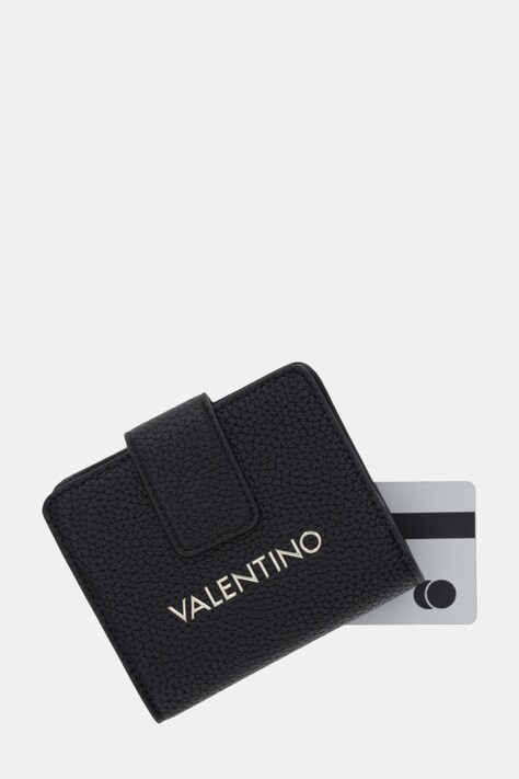 Valentino Bags гаманець жіночий зі штучної шкіри ALEXIA — AA00-PFD0AM, чорний — фото 4