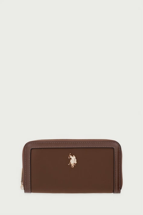 U.S. Polo Assn. Portfel damski Houston brązowy WEUHU6384WZC