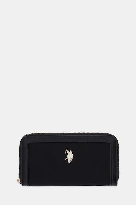 U.S. Polo Assn. portfel Houston damski kolor czarny WEUHU6384WZC